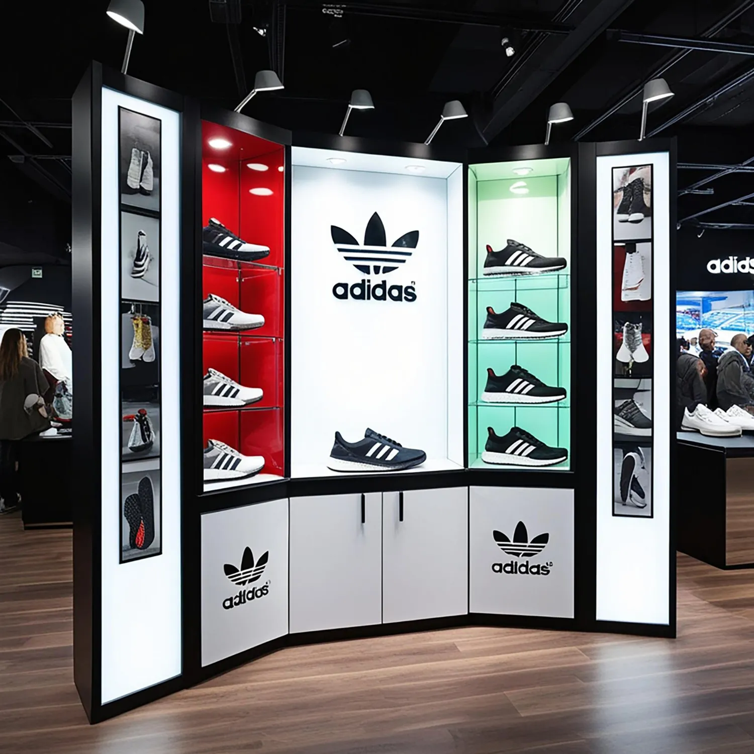 Ejemplo 1 de exhibidor comercial personalizado